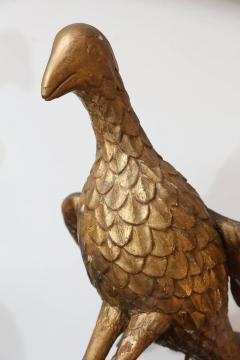 Early Giltwood Bookstand Carved as Dove - 4544279