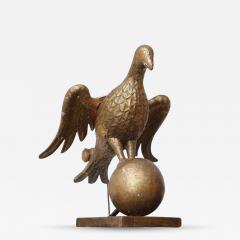 Early Giltwood Bookstand Carved as Dove - 4545297