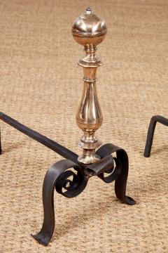 Early Italian Baroque Andirons - 4205715