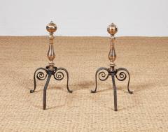 Early Italian Baroque Andirons - 4205721