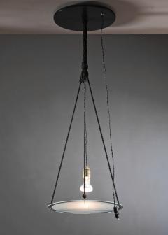 Early Modernist Dutch glass pendant - 4718860