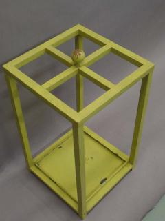 Early Modernist Umbrella Stand with Original Paint - 1787317