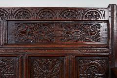 Early Oak Wainscot Settle - 2621532