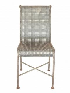 Early Perforated Iron Garden Chair - 1277646