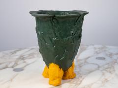 Early Production Gaetano Pesce Amazonia Vase Green and Yellow - 2330602
