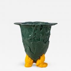 Early Production Gaetano Pesce Amazonia Vase Green and Yellow - 2333041