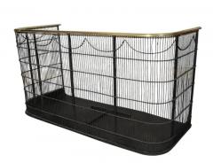 Early Victorian Brass And Wrought Iron Fireplace Screen - 4145505