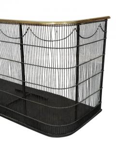 Early Victorian Brass And Wrought Iron Fireplace Screen - 4145563