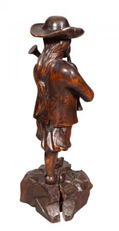 Early Victorian Carving Of A Bagpiper - 4138732