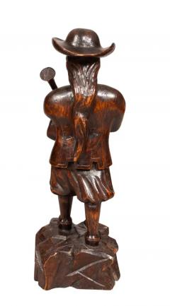Early Victorian Carving Of A Bagpiper - 4138734