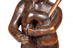 Early Victorian Carving Of A Bagpiper - 4138760