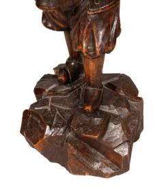 Early Victorian Carving Of A Bagpiper - 4138762