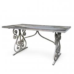 Early Victorian Large Garden Table - 672468