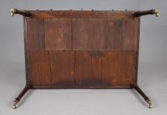 Early Victorian Mahogany Flip Top Writing Table - 4421278