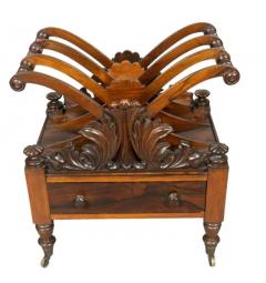 Early Victorian Rosewood Canterbury - 4149705