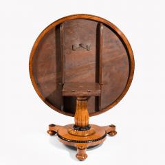 Early Victorian amboyna centre table - 823767