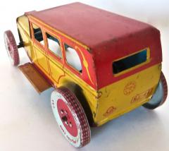 Early Vintage Chein Company All Tin Toy Wind Up Limousine American Circa 1930 - 3221027