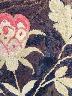 Early and Exceptional 19th Century American Folk Art Hearth Rug - 3097498