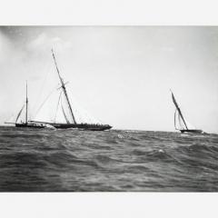 Early silver gelatin photo print by Beken of Cowes Yacht Maid Marion - 810999