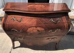 Ebanistas Giuseppe Maggiolini Scenic Inlaid Mahogany Bombay Chest Commode - 1610665