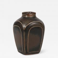 Ebbe Sadolin Vase with Arched Sides by Ebbe Sadolin - 2240455