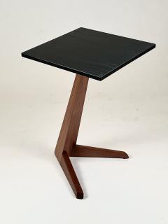 Eben Blaney Biped Side Table in Walnut and Blackened Ash - 4757367