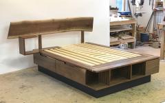 Eben Blaney Custom Queen Bed with Storage - 1180775