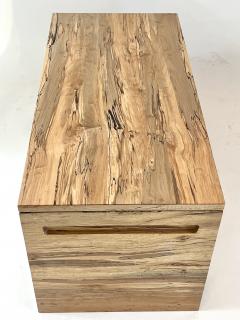Eben Blaney Spalted Maple Storage Chest Coffee Table - 4174552