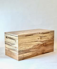 Eben Blaney Spalted Maple Storage Chest Coffee Table - 4174556