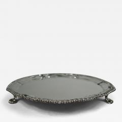 Ebenezer Coker Ebenezer Coker English Georgian Sterling Silver Salver 1769 - 3763711