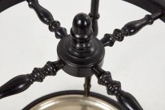 Ebonized Compass Umbrella Stand - 3593399