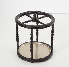 Ebonized Compass Umbrella Stand - 3593402