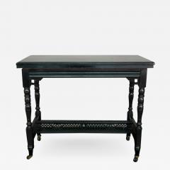 Ebonized Eastlake Games Table - 2552673