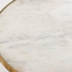 Ebonized French marble top occasional table circa 1880  - 3429744