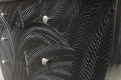 Ebonized Italian Modernist Chest of Drawers - 3506643