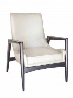 Ebonized Mid Century Lounge Chair - 1277639
