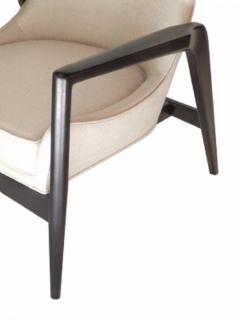 Ebonized Mid Century Lounge Chair - 1277641