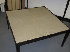 Ebonized Ostrich Top Coffee Table - 344316