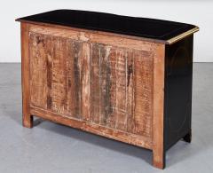 Ebonized and Brass Inlaid Commode - 3342349