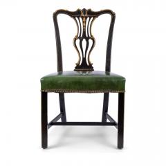 Ebonized and gilded Portuguese Side Chair - 1593968