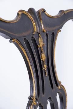 Ebonized and gilded Portuguese Side Chair - 1593974