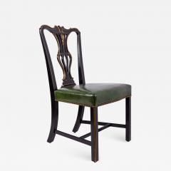Ebonized and gilded Portuguese Side Chair - 1595981