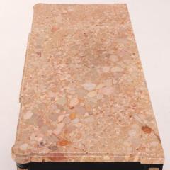 Ebonized chest with Breccia marble top - 4104919