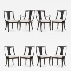 Ebony Reproduction Dining Chairs - 505003