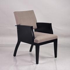Ebony Wood Armchair or Side Chair in the style of Christian Liaigre - 4477866