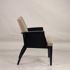 Ebony Wood Armchair or Side Chair in the style of Christian Liaigre - 4477868