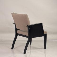 Ebony Wood Armchair or Side Chair in the style of Christian Liaigre - 4477869