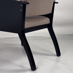 Ebony Wood Armchair or Side Chair in the style of Christian Liaigre - 4477871