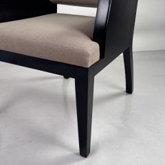 Ebony Wood Armchair or Side Chair in the style of Christian Liaigre - 4477872