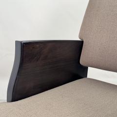 Ebony Wood Armchair or Side Chair in the style of Christian Liaigre - 4477874